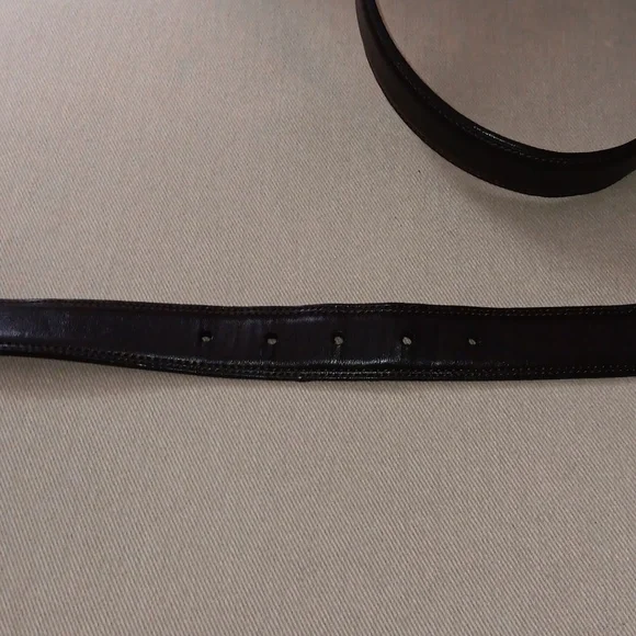Tommy Hilfiger brown layton leather belt - Picture 4 of 4